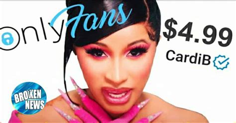 cardi b onlyfans leaked|Cardi B Launches OnlyFans, Drops NSFW Behind